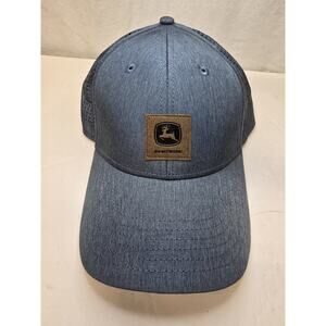 John Deere Trucker Hat, Grey Mesh Back, Adjustable, Brand New